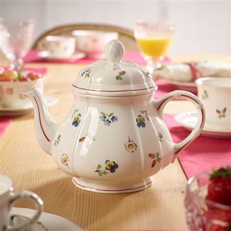 teapot hand painted|villeroy boch hand painted teapot.